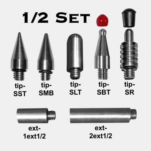 1/2″ Set of Tips/ Extensions