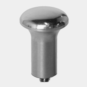 1 inch Polished Rounded Hammer Head Tip