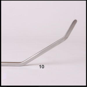 #10- 86″ Long 9/16″ Diameter Double Bend Shaved Rod