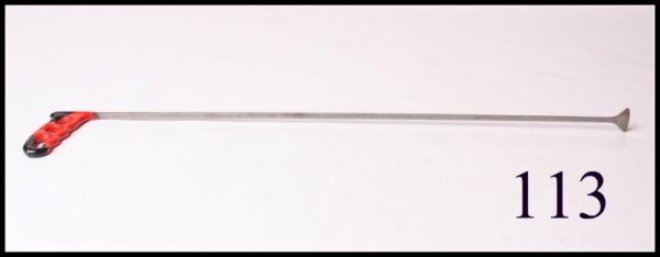 #113- 30″ Long Whale Tail with 1 3/8″ Spade