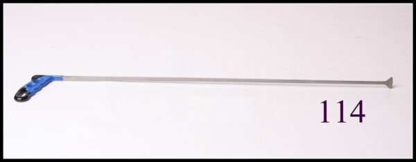 #114- 30″ Long Whale Tail with 1 1/8″ Spade