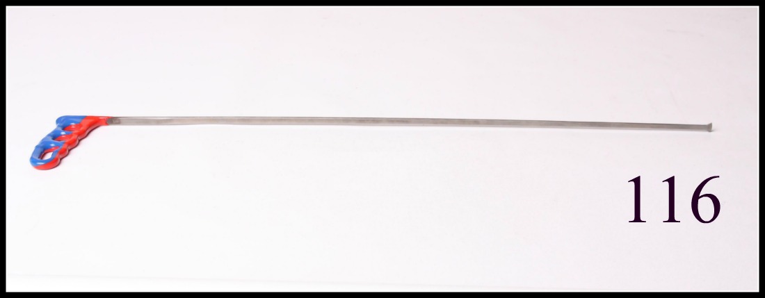 #116- 30″ Long Whale Tail with 1/2″ Spade