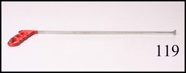 #119- 18″ Long Whale Tail with 3/4″ Spade