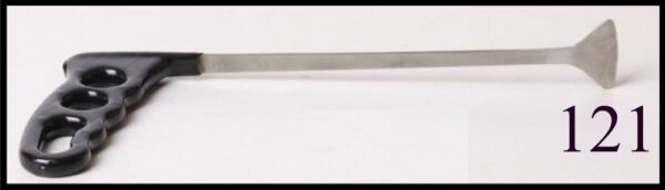 #121- 8″ Long Whale Tail with 1 3/8″ Spade