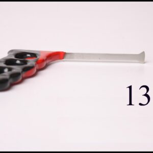 #131- 3.5″ Long Whale Tail with 1/2″ Spade