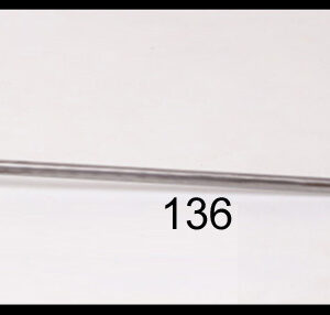 #136- 21 3/4″ Long 3/8″ Diameter Slow Tapered Shaved Bend with an adjustable handle
