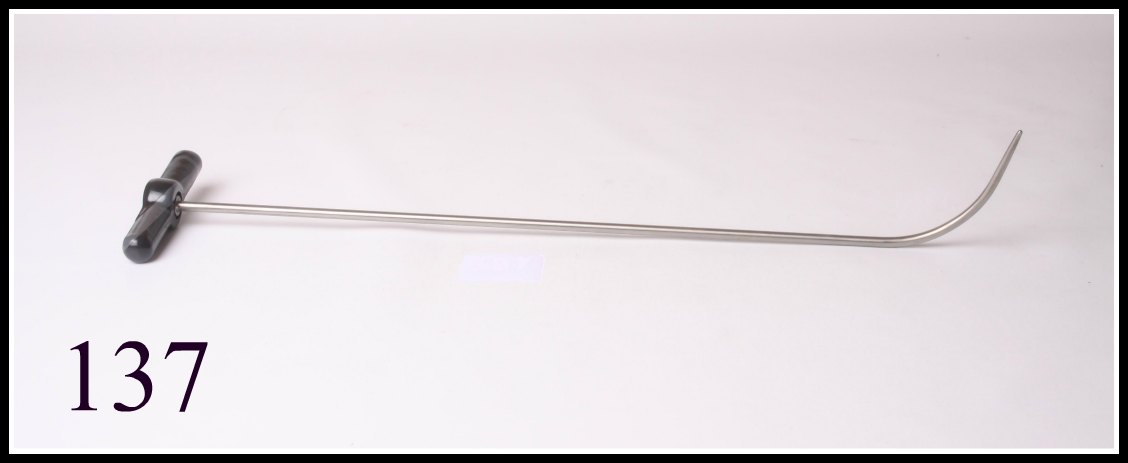#137- 29″ Long 3/8″ Diameter Slow Bend Tapered & Shaved with an adjustable handle