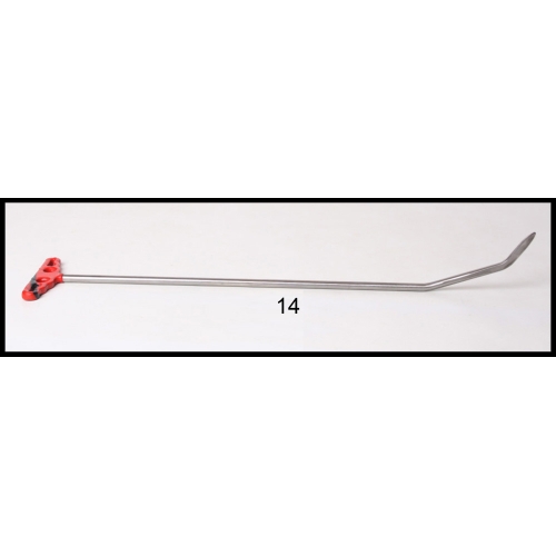 #14- 29″ Long 1/2″ Diameter Double Bend Shaved