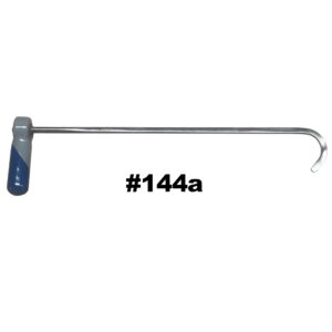 #144a – 16″ Long 5/16″ Diameter Single Bend with a 2, 1/2″ Deep Shaved Hook