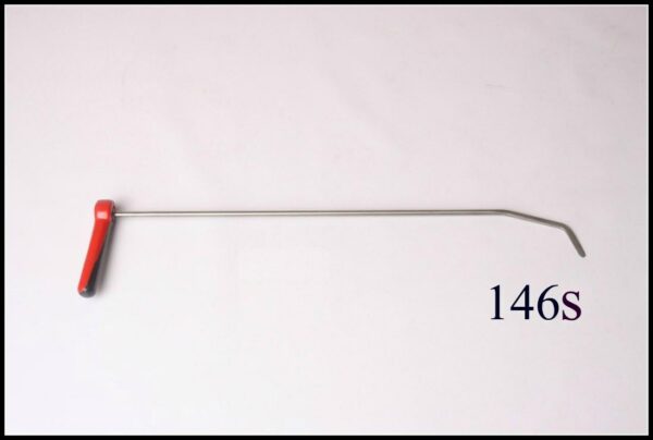 #146sa – 23″ Long 5/16″ Diameter Double Bend Shaved with an adjustable handle