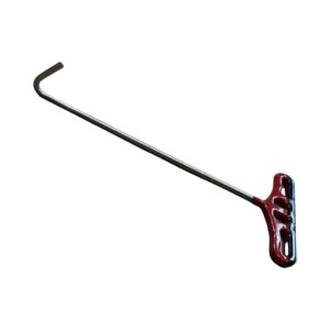 #154M- 1/4″ diameter, 11.5″ long, hook, T handle