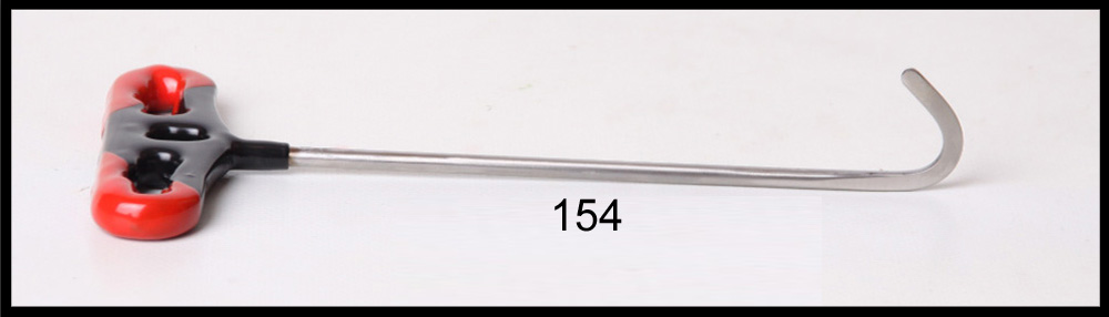 #154w – 7″ Long 3/16″ Diameter Hook T Handle