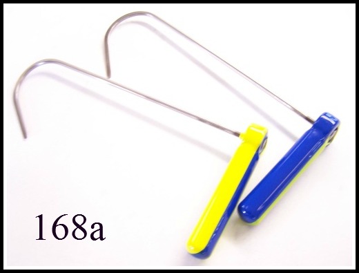 #168a – 12″ Long 1/4″ Diameter Upper Brace Door Tools Right and Left Pair Set with Adjustable Handles
