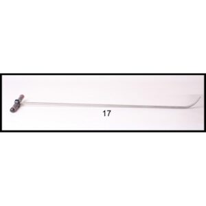 #17- 41″ Long 1/2″ Diameter Slow Bend, Round Tip with an adjustable handle