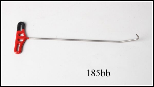 #185b – 15″ Long 1/4″ Diameter Double Bend Tapered Hook Tool