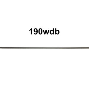 #190wdb – 40″ Long 1/2″ Diameter Double Bend Changeable Tipped Tool