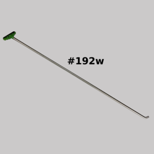 #192w – 51″ Long 5/8″ Diameter Single Bend Changeable Tipped Tool