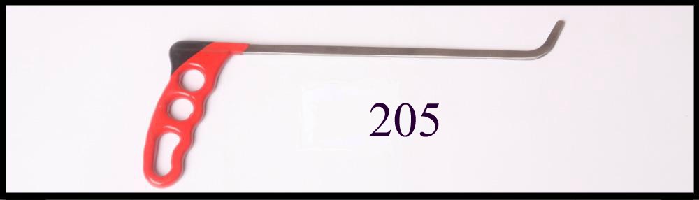 #205 -10″ Flat Flag 1 1/4″ Foot Sharpened on the Leading Edge