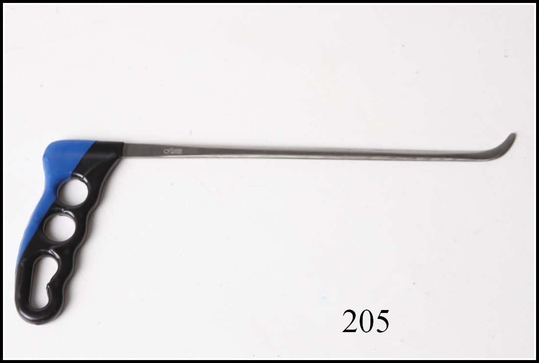 #205s -10″ Flat Flag 1/2″ Foot Sharpened on the Leading Edge