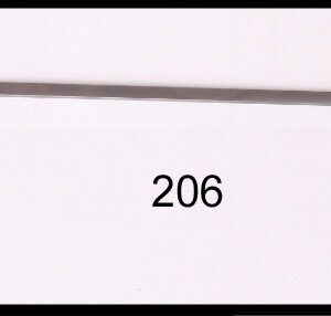 #206 – 20″ Flat Flag 1 1/4″ Foot Sharpened on the Leading Edge