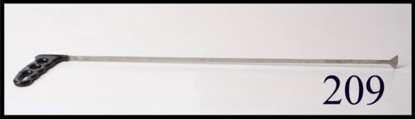 #209 -25″ Long Whale Tail with 1 1/8 Spade