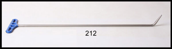 #212 -24″ Tapered Tip 3/8″ Diameter Single Bend Rod