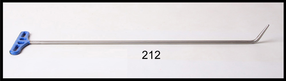 #212 -24″ Tapered Tip 3/8″ Diameter Single Bend Rod