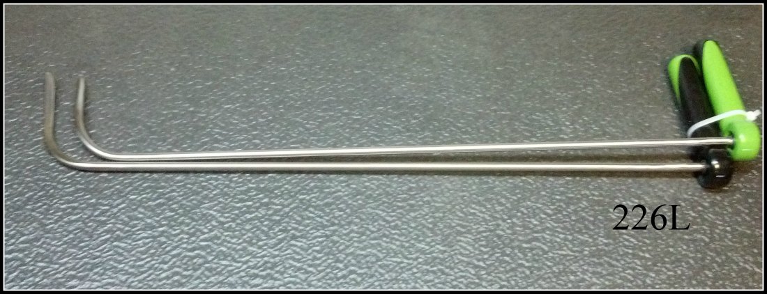 #226XL – 36″ Long 5/16″ Diameter Door Tool Pair with adjustable handles