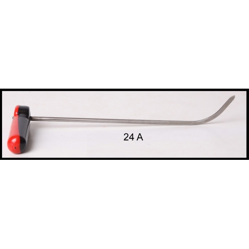 #24a – 11″ Long 1/4″ Diameter Shaved Slow Bend with an adjustable handle