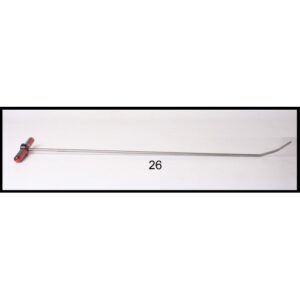#26- 40″ Long 7/16″ Diameter Double Bend Shaved with an adjustable handle