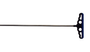 #263 – 19″ Long 3/8″ Diameter No-Bend(straight) Changeable Tip Bendable Rod