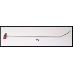 #27a – 30″ Long 5/16″ Diameter Double Bend Shaved with an adjustable handle