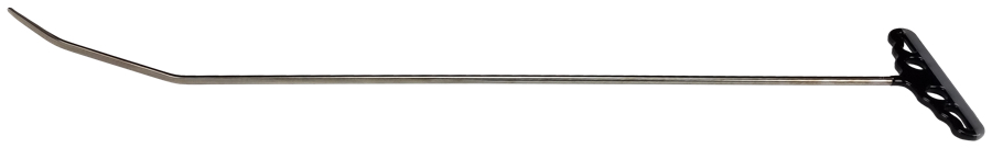 #27w – 30″ Long 5/16″ Diameter Double Bend Shaved with an Welded handle