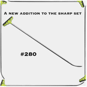 #280 – 33″ Long 7/16″ Diameter Shaved Slow Bend