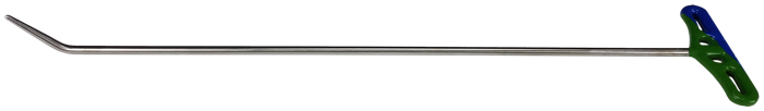 #28w – 25″ Long 5/16″ Diameter Tapered 45° Sharp Tip with a welded handle