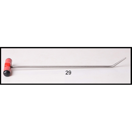 #29a – 17 1/2″ Long 5/16″ Diameter 45° Tappered Round Tip with an adjustable handle