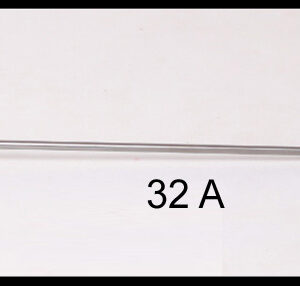 #32a – 23″ Long 1/4″ Diameter Shaved 40° Flag with adjustable handle