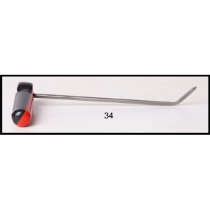 #34 – 9″ Long 1/4″ Diameter 45° Flag with an adjustable handle