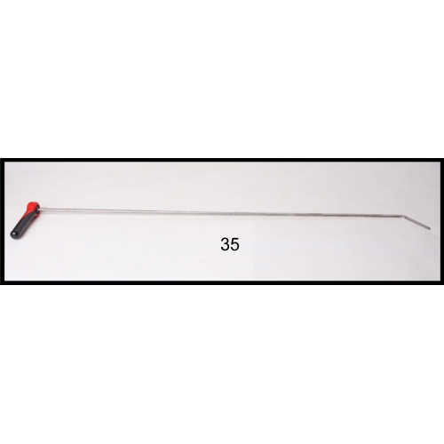 #35- 45 1/2″ Long 3/8″ Diameter Shaved X-Caliber with an adjustable handle