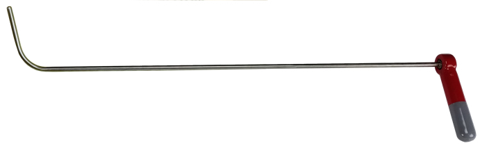 #36B – 24″ long 5/16″ Diameter Door Tool with an adjustable handle and ball tip