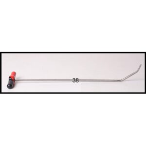 #38a – 25″ Long 3/8″ Diameter Double Bend Tapered Ball Tip with an adjustable handle