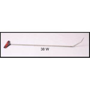 #38w- 25″ Long 3/8″ Diameter Double Bend Tapered with a Welded T-handle