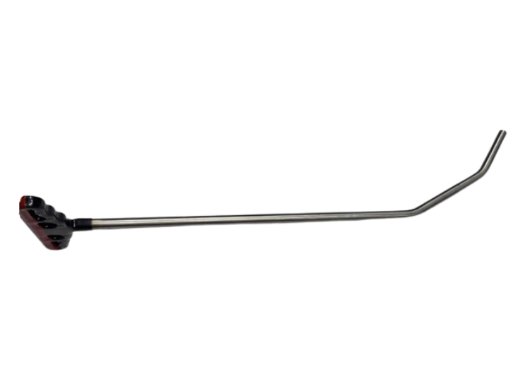 #442- 24″ long, 1/2″ diameter, double bend, interchangeable tip tool