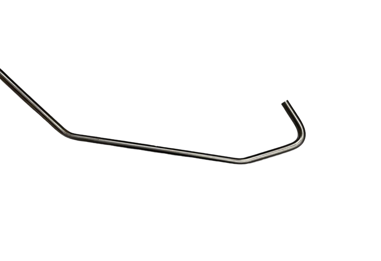#443- 24″ long, 7/16″ diameter, triple bend, Interchangeable tip tool