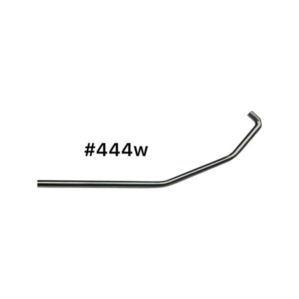 #444- 24″ long, 1/2″ diameter, triple bend, interchangeable tip