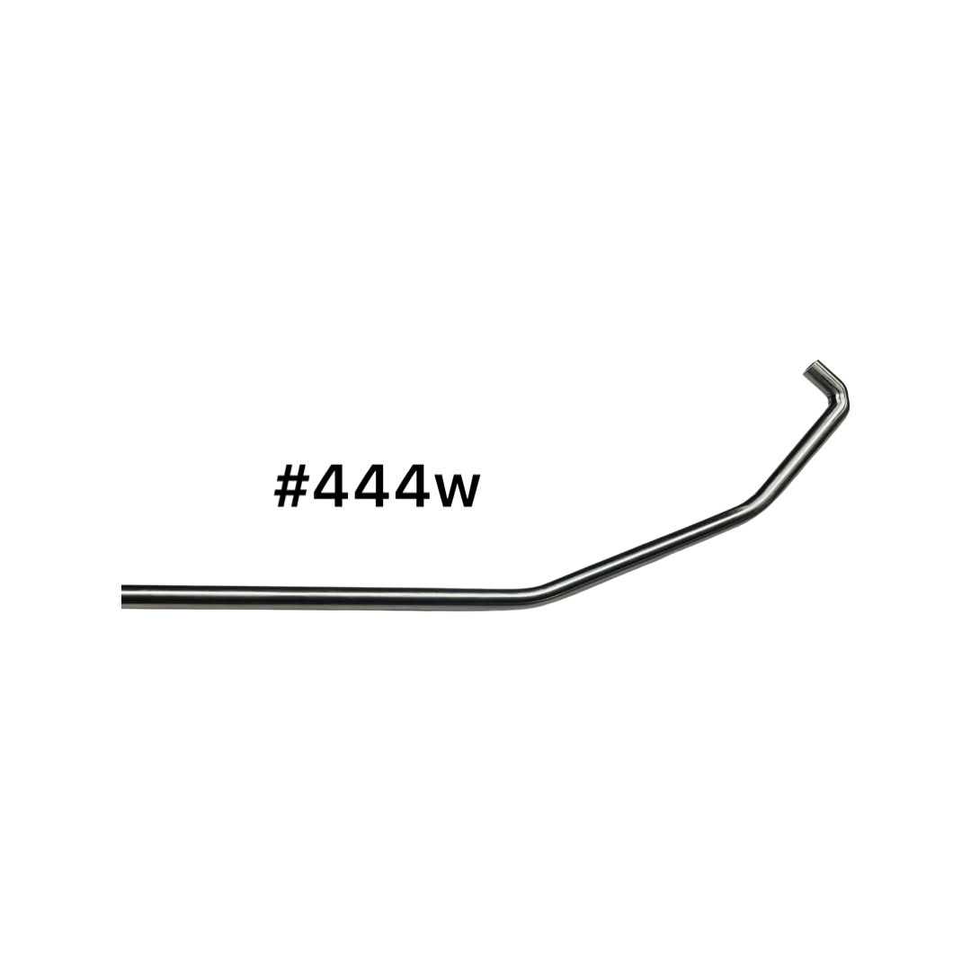 #444- 24″ long, 1/2″ diameter, triple bend, interchangeable tip