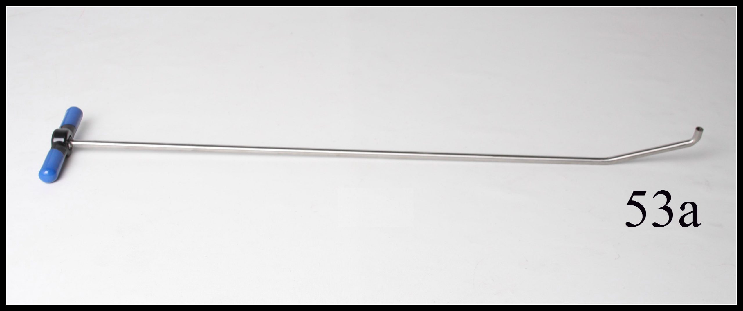 #53a- 35″ Long 1/2″ Diameter Double Bend Interchangeable Tipped Tool with an adjustable handle