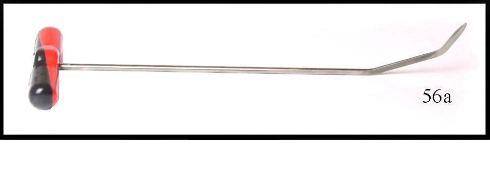 #56a- 22″ Long 3/8″ Diameter Double Bend Shaved Knife Tip with an adjustable handle