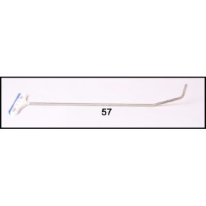 #57w- 16 1/2″ Long 1/4″ Diameter Double Bend Shaved