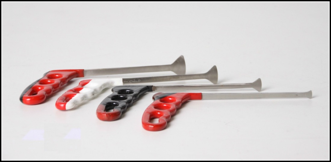 6″ Long Whale Tail Set